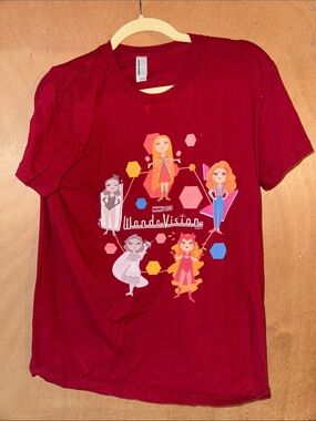 WandaVision Graphic Tee - Scarlet Red 2XL